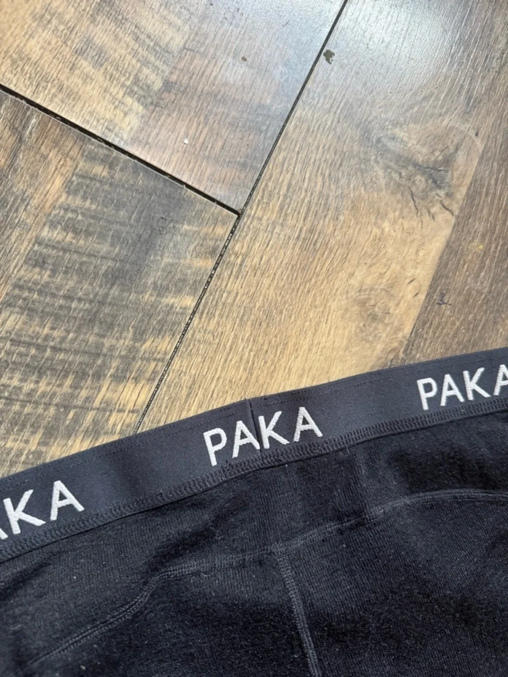 PAKA Men's Black Thermal Leggings - Picture 6 of 8